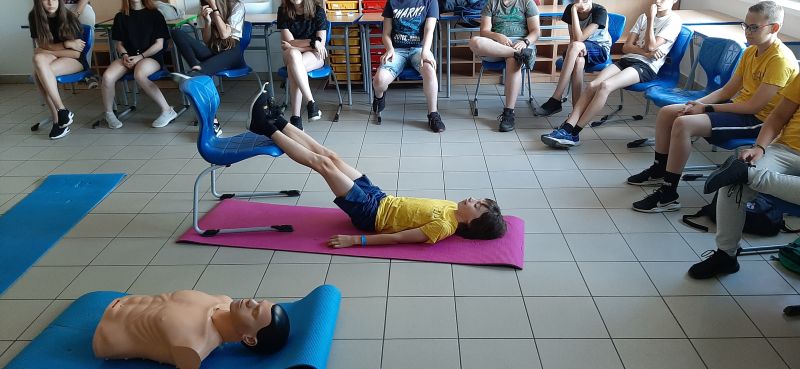 Egészségnap a felső tagozaton